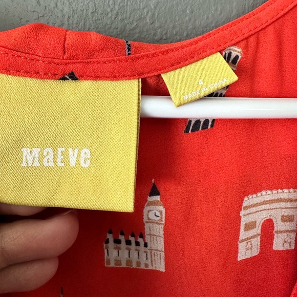 Maeve top Paris print - S - Picture 4 of 4